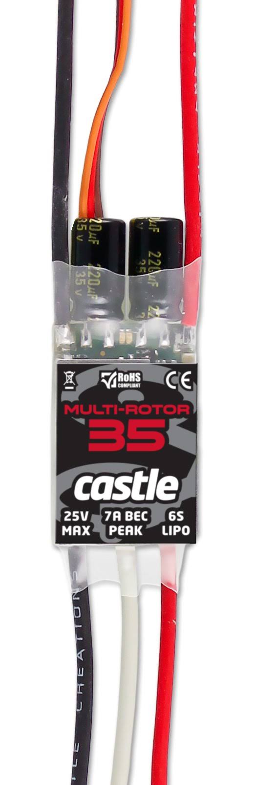 Castle Creations Quadpack 35 35Amp Multi-Rotor (4) Pack 010-0125-00 ZRG3_U0OTS23