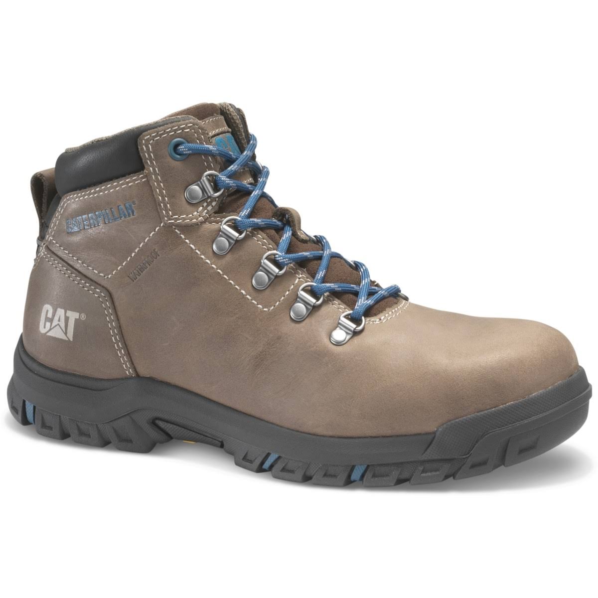 Cat Mae Steel Toe Waterproof Boots, Womens Bay Leaf ZPD5_V1QNA09